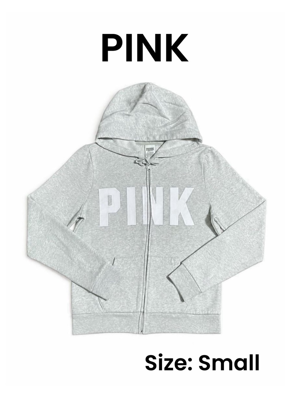 PINK Full-Zip Hoodie